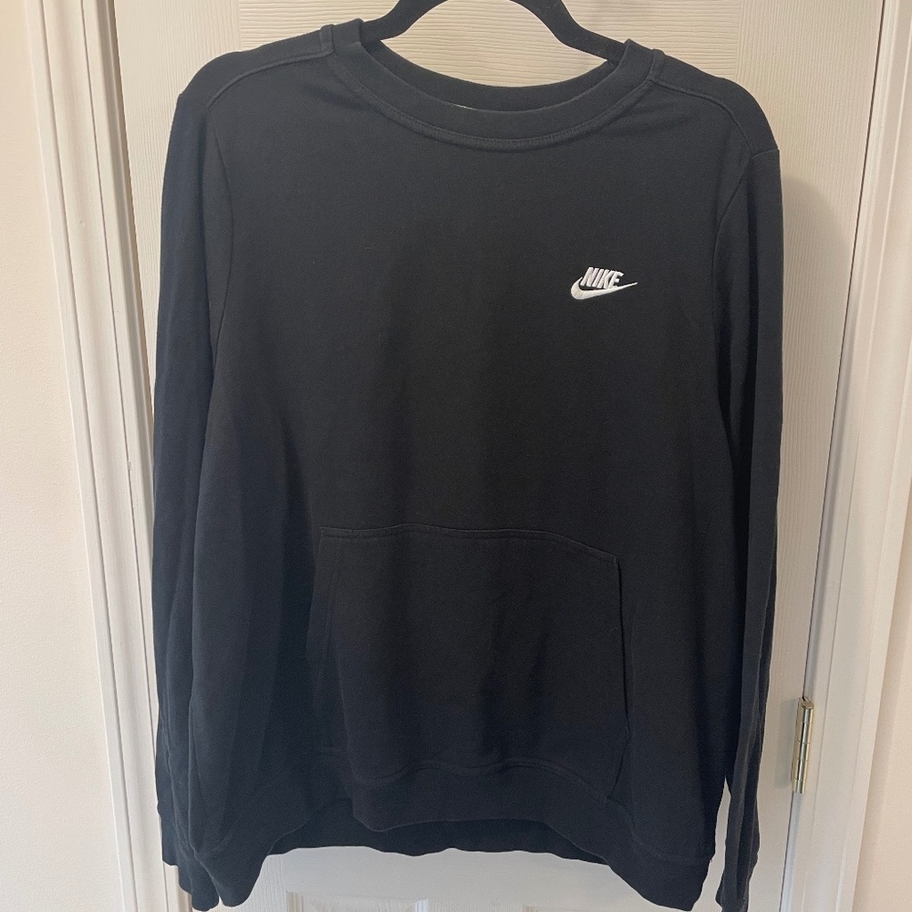 Nike Black Crewneck Sweatshirt, XL